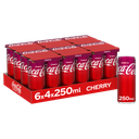 Coca-Cola Cherry Tray 24 x 0,25 l Cannette Alu jetable