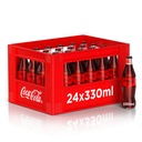Coca-Cola Zero Caisse 24 x 0,33 l Bouteille Verre réutilisable