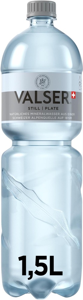 Valser Plate Tray 6 x 1,5 l Bouteille PET jetable