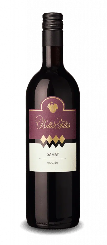 Belles Filles Gamay de Genève AOC Vin Rouge 6 x 0,75 l Bouteille Verre jetable (copie)