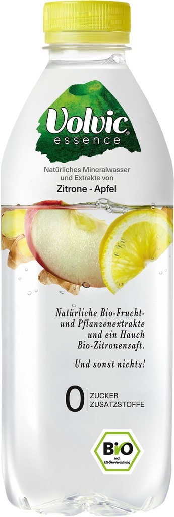 Volvic Essence Zitrone-Apfel Tray 6 x 0,75 l Bouteille PET jetable