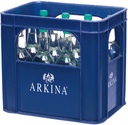 Arkina verte gazeuse Caisse 12 x 1,0 l Bouteille Verre réutilisable
