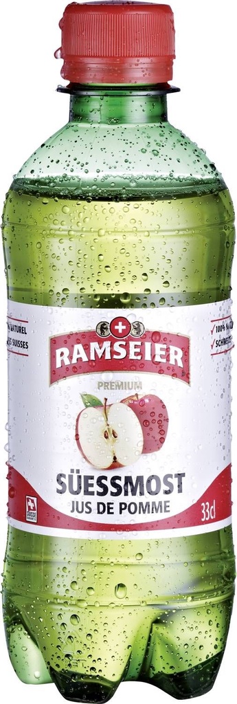 Ramseier Jus de pomme Carton 24 x 0,33 l Bouteille PET jetable
