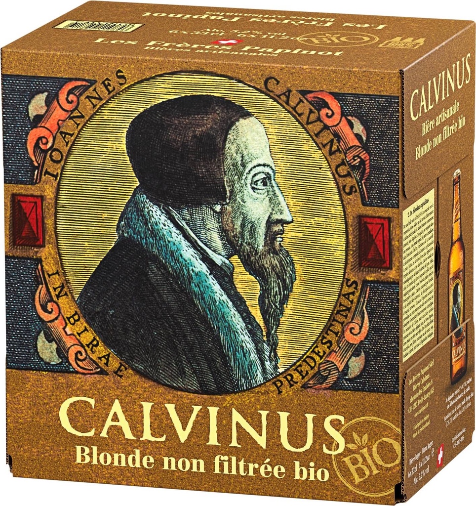 Calvinus blonde Bio Tray 4 x 6 x 0,33 l Bouteille Verre jetable