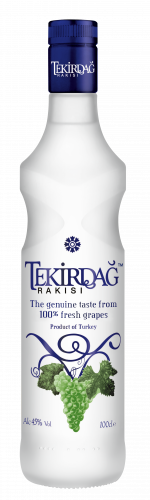 Tekirdag Raki Vol Alc 45% Carton 6 x 0,70 l  Bouteille Verre jetable