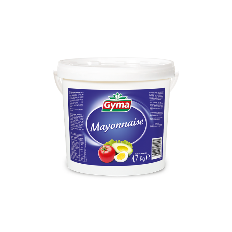 Gyma Mayonnaise Classic 80%mg. Bidon 5L (4720gr.)