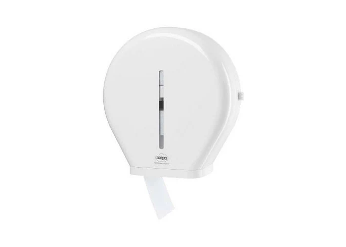 Distributeur de papier toilette Jumbo 400 Plastique Verrouillable Blanc