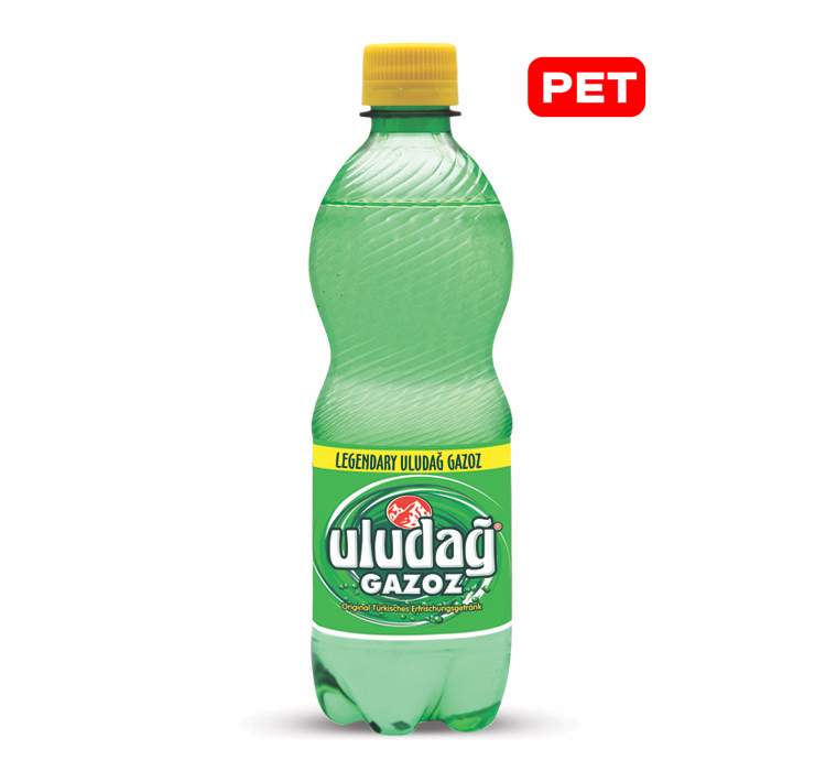 Uludag Sade Gazoz 24 x 0,5 l Bouteille PET jetable