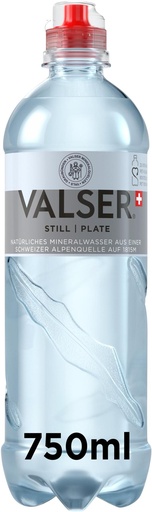 [10601] Valser Still Sportscap 6 x 0,75 l Bouteille PET jetable