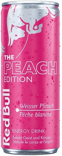 [22017] Red Bull The Apricot Edition - Apricot 24 x  0.25 l Canette Alu jetable (copie)
