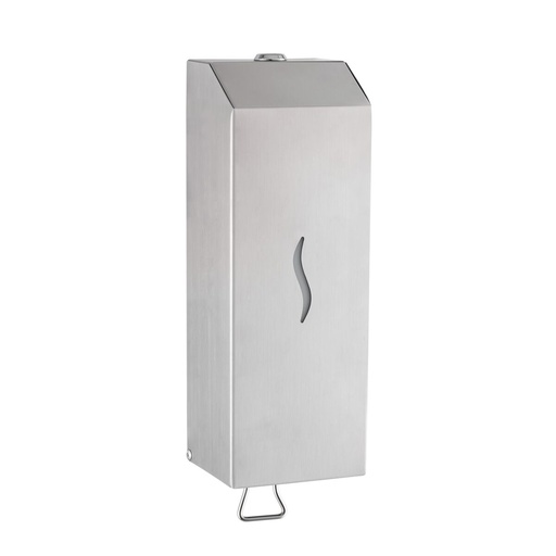 [70213] Distributeur de savon Liquide mural plastique blanc