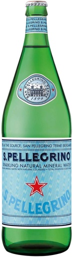 [10263] S.Pellegrino Caisse 12 x 1,0 l Bouteille Verre réutilisable