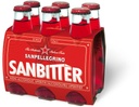SanPellegrino Sanbittèr rouge Tray 4 x 6 x 0,1 l Bouteille Verre jetable
