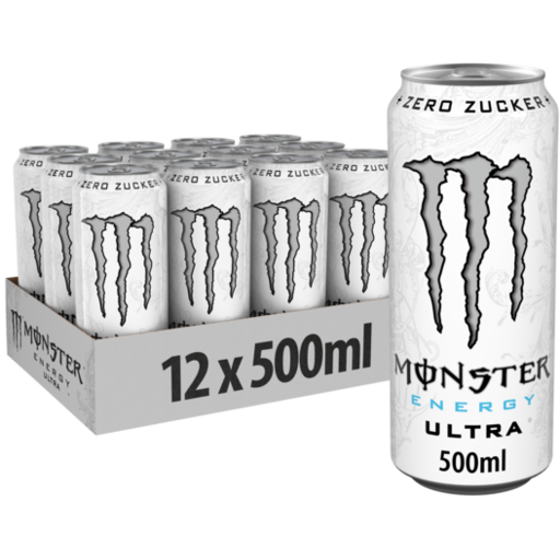 Monster Energy Tray 24 x 0,500 l Cannette Alu jetable