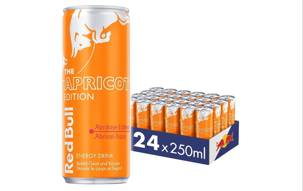 Red Bull THE Red Edition 2020 Tray 24 x 0,25 l Cannette Alu jetable