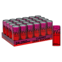 Coca-Cola Cherry Tray 24 x 0,25 l Cannette Alu jetable