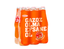 Uludag Orange Gazoz 4 x 6 x 0,25 l Bouteille verre  jetable 