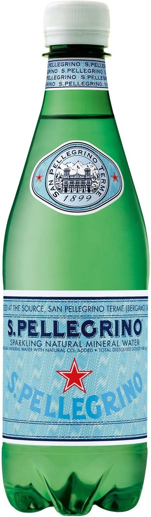 S.Pellegrino Tray 24 x 0,5 l Bouteille PET jetable 