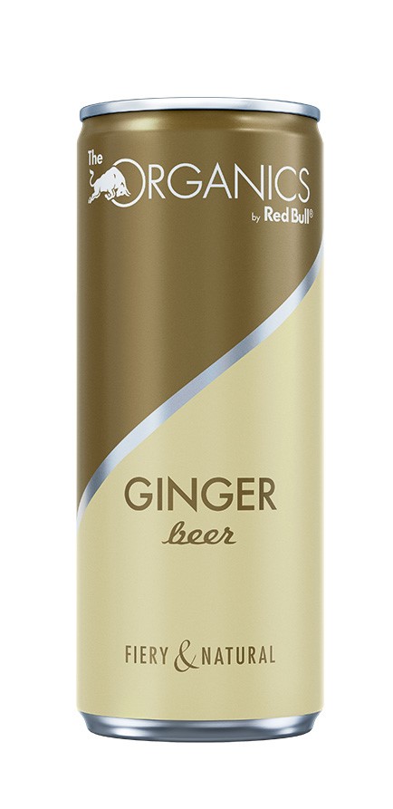 Red Bull Organics Ginger Beer Carton 24 x 0,25 l Bouteille Verre jetable