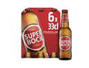 Super Bock Alc. 5.2 % Vol. Tray 4 x 6 x 0,33 l Bouteille Verre jetable