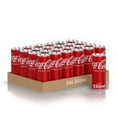 Coca-Cola Tray 24 x 0,33 l Cannette Alu jetable