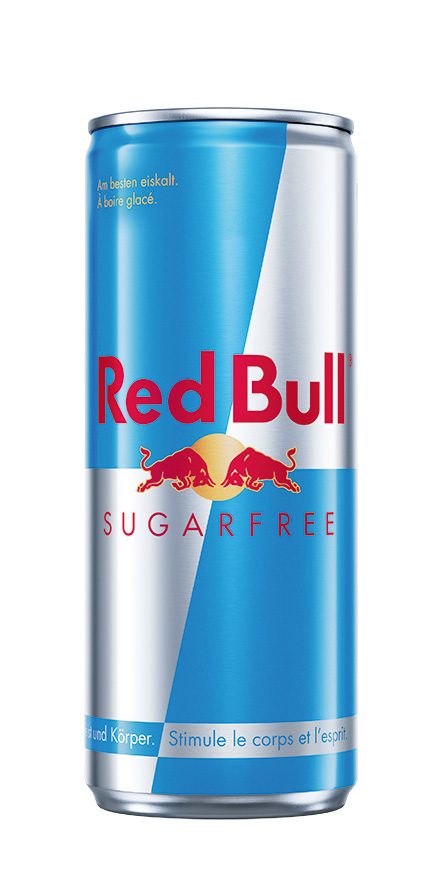 Red Bull Sugarfree Tray 4 x 6 x 0,25 l Cannette Alu jetable