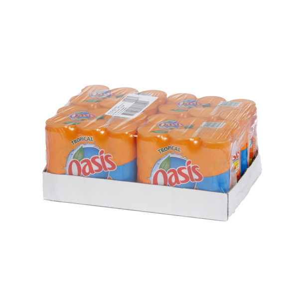 Oasis Tropical 24 x 0,33 l Cannette Alu jetable
