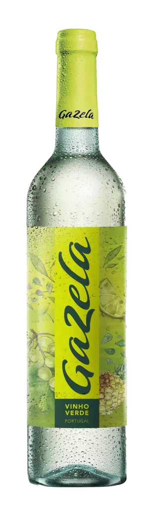 Gazela Branco Vinho Verde DOC, 6 x 0,75 l Bouteille Verre jetable