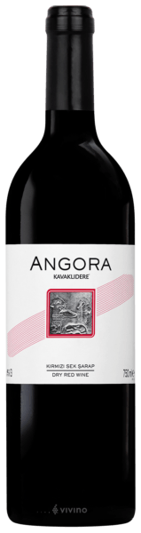 Angora Vin rouge Cabernet Sauvignon Okuzgozu Kavaklidere  6 x 0,75 l Bouteille Verre jetable