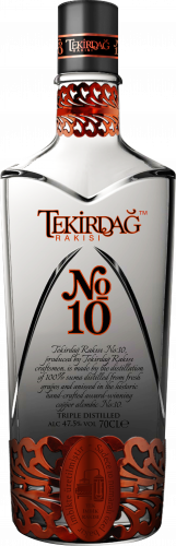 Tekirdag seri No.10 Vol Alc 47.5% 6 x 0,70 l  Bouteille Verre jetable