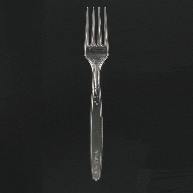 Fourchettes transparent   183mm 1 x 1000.pieces