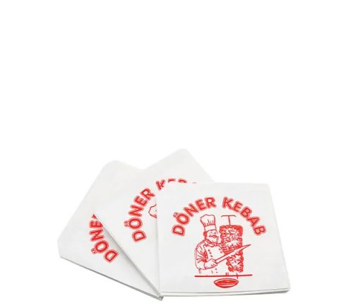 Pochette Kebab ( 2045 ) 16x16 cm 4x1000