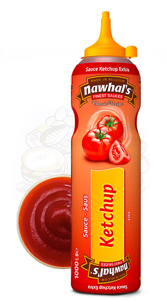 Nawhal's Tomato Ketchup Biberon GM 12x 950gr.
