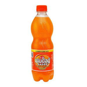 Uludag Orange Gazoz 24 x 0,5 l Bouteille PET jetable