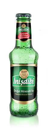 Inisdibi Dogal maden suyu Tray 4 x 6 x 0,20 l Bouteille Verre jetable