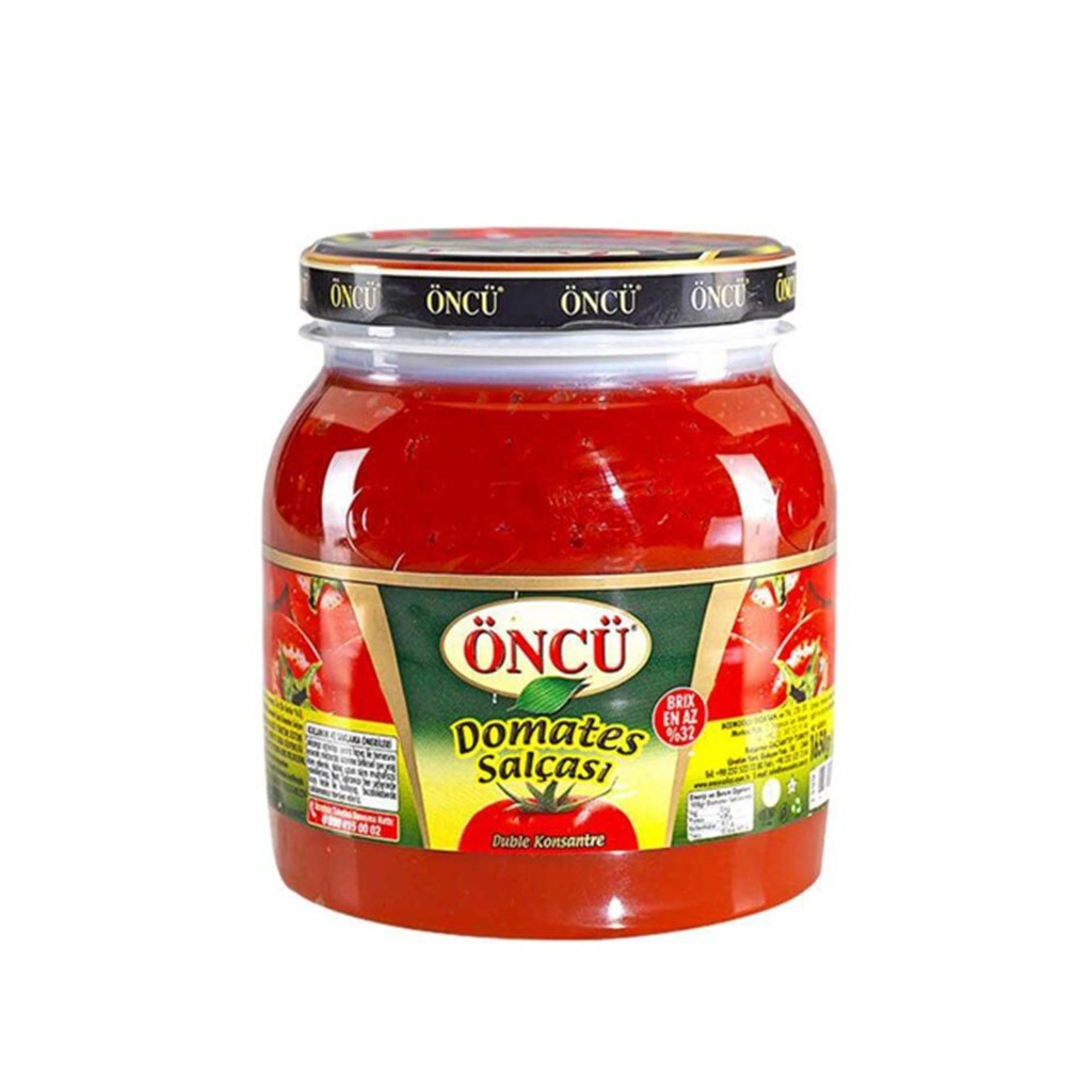 Oncu Domates Salcasi ( Concentré de Tomates ) 6 x 1650gr. Bouteille pet jetable