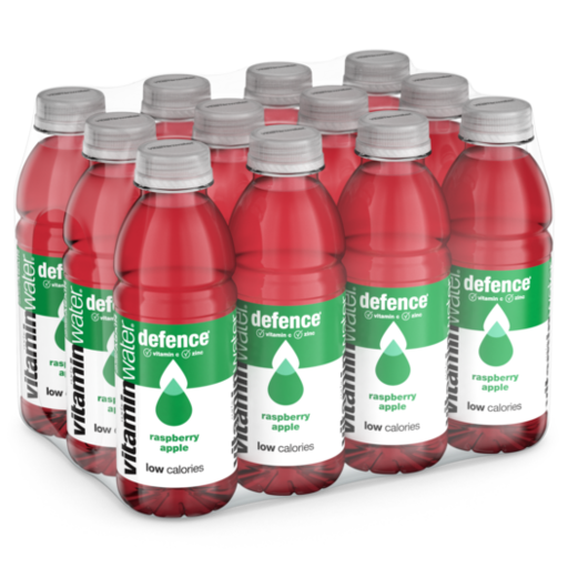 Vitamin Water defence Tray 12 x 0,5 l Bouteille PET jetable
