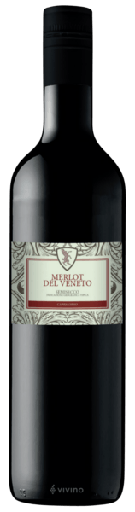 [40202] Merlot del Veneto Semisecco IPG vin rouge 15 x 0,5 l Bouteille Verre réutilisable