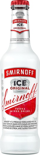 [50682] Smirnoff Ice 4% Carton 4 x 6 x 0,275 l Bouteille Verre jetable