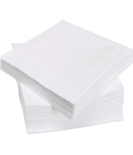[70196] Serviettes blanc 1 couche plié 1/4, 33x33cm 10x500=5000.pcs (copie)