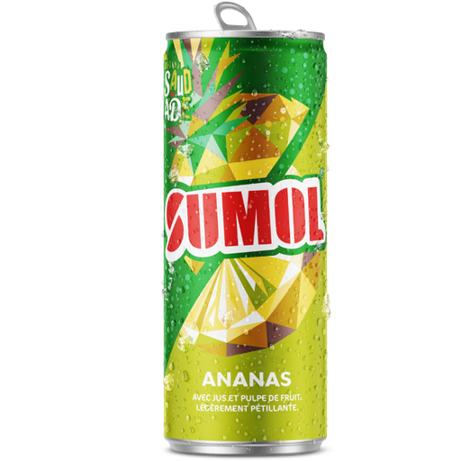 [21961] Sumol AnanasTray 4 x 6 x 0,33 l Cannette Alu jetable