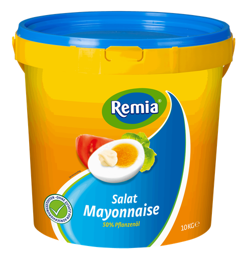 [60048] Remia Mayonnaise à Salade 50% 10kg | Seau 1×10kg