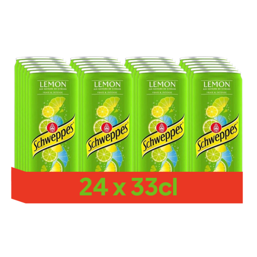 [21981] Schweppes Bitter Lemon Tray 4 x 6 x 0,5 l Bouteille PET jetable (copie)