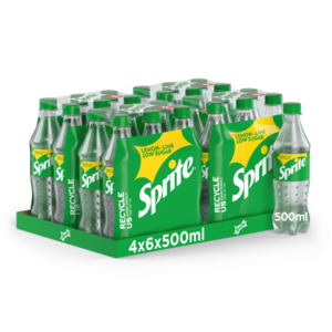 [22003] Sprite Tray 4 x 6 x 0,5 l Bouteille PET jetable (copie)