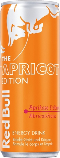 [22009] Red Bull The Abricot Edition 24 x  0.25 l Canette Alu jetable