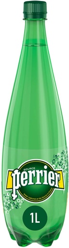 [10243] Perrier Eau minérale Tray 6 x 1,0 l Bouteille PET jetable