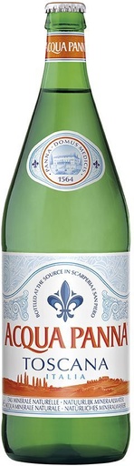 [10378] Acqua Panna Caisse 12 x 1,0 l Bouteille Verre réutilisable