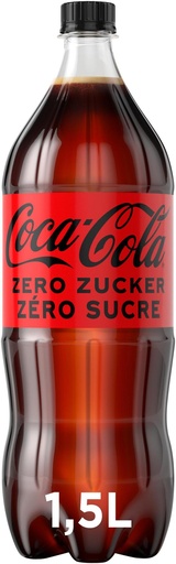 [20196] Coca-Cola Zero Tray 6 x 1,5 l Bouteille PET jetable