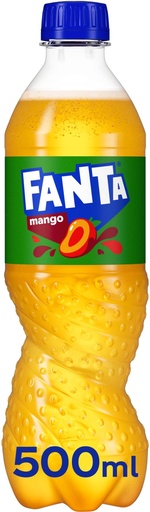 [20342] Fanta Mango Tray 4 x 6 x 0,5 l Bouteille PET jetable