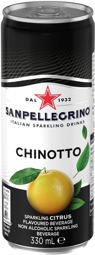 [20620] SanPellegrino Chinotto Tray 4 x 6 x 0,33 l Cannette Alu jetable